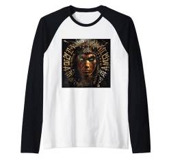 Indianer T-Shirt Indian Indianer Häuptling Uhreinwohner Raglan von Indian Shop IBK