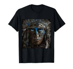 Indianer T-Shirt Indian Indianer Häuptling Uhreinwohner T-Shirt von Indian Shop IBK