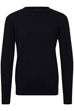 Indicode IDBadan Herren Strickpullover Feinstrick Pullover mit Rundhalskragen, Größe:2XL, Farbe:Black (999) von Indicode