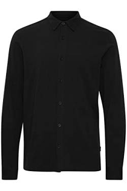 Indicode IDPlaton Herren Freizeithemd Hemd Jersehemd mit Kent Kragen aus hochwertigem Baumwoll-Material, Größe:XL, Farbe:Black (999) von Indicode