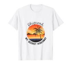 Geheimer Ort Dhigurah T-Shirt von Indischer Ozean Urlaub in Malediven