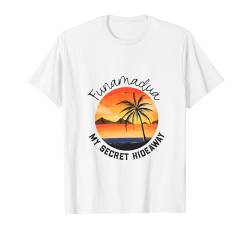 Geheimer Ort Funamadua T-Shirt von Indischer Ozean Urlaub in Malediven