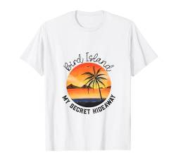 Geheimer Ort Bird Island T-Shirt von Indischer Ozean Urlaub in Seychellen