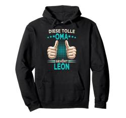 Damen Diese Tolle Oma Gehört Leon Omi Personalisiert Pullover Hoodie von Individualisierte Großvmutter Oma Geschenke Enkel