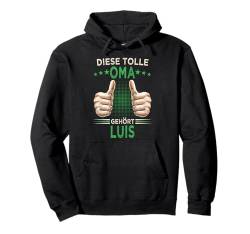 Damen Diese Tolle Oma Gehört Luis Omi Personalisiert Pullover Hoodie von Individualisierte Großvmutter Oma Geschenke Enkel