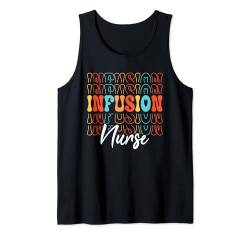 Infusionskrankenschwester Intravenöse IV Therapie Onkologie Krankenschwester Tank Top von Infusion Nurse Graduation Appreciation Gifts Women