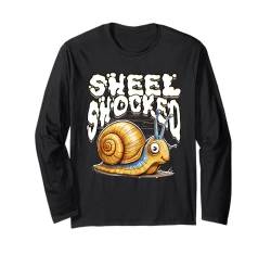 Schnecke Schnecken Entomologie Entomologe Shell shocked Langarmshirt von Insekten Zikaden Wanzen Entomologen Bienen