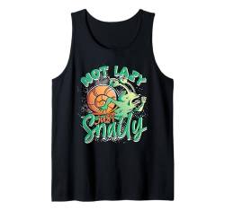 Schnecke Schnecken Entomologie Not lazy just snaily Tank Top von Insekten Zikaden Wanzen Entomologen Bienen