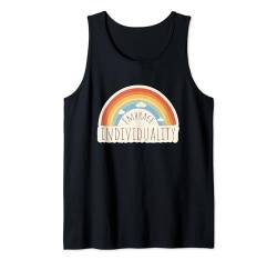 Embrace Individuality - Motivierendes Zitat Positiver Spruch Tank Top von Inspirational Sayings Apparel Gifts