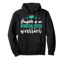 Interstitielle Blasenentzündung Bewusstsein Tochter Unterstützung Familie Blaugrün Pullover Hoodie von Interstitial Cystitis Awareness products (Lwaka)