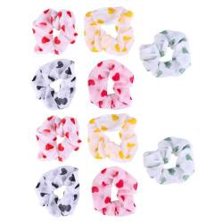 Ipetboom 20 Stk Chiffon stoff Dickdarm ring haarring hair scrunchies elastische haargummi scrunchis Haarreifen Haarseil für Mädchen Softball-Haargummis sommer haargummis Mori weicher Ball von Ipetboom