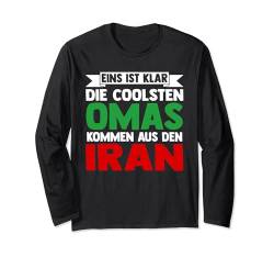 Iraner Oma Großmutter Iran Langarmshirt von Iraner Iran Geschenk