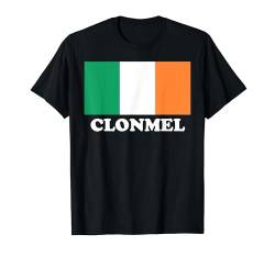 CLONMEL Ireland Irish Flag Erie For Men Women T-Shirt von Ireland Irish Village Town City Merch Stuff