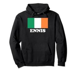 ENNIS Ireland Irish Flag Erie For Men Women Pullover Hoodie von Ireland Irish Village Town City Merch Stuff