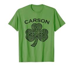 Carson Family Last Name Irish Ireland Celtic T-Shirt von Irish Family Names Heritage Heraldry Eire Merch