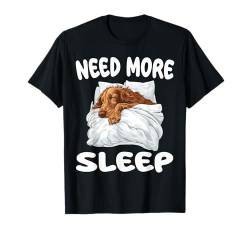 Niedlicher Irish Setter Need More Sleep Pyjama Nachthemd T-Shirt von Irish Setter Pajamas & Nightgown .Co