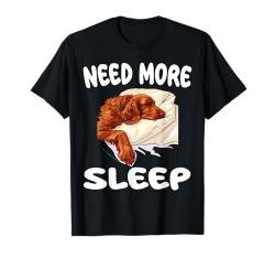 Niedlicher Irish Setter Need More Sleep Pyjama Nachthemd T-Shirt von Irish Setter Pajamas & Nightgown .Co