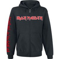 Iron Maiden Kapuzenjacke - NOTB - S bis XXL - für Männer - Größe L - schwarz  - Lizenziertes Merchandise! von Iron Maiden