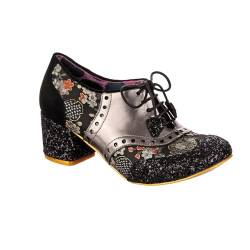 Irregular Choice Damen Clara Bogen Pumps, Schwarz, 39 EU von Irregular Choice