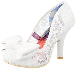 Irregular Choice Damen Mal E Deux Pumps, weiß, 40 EU von Irregular Choice