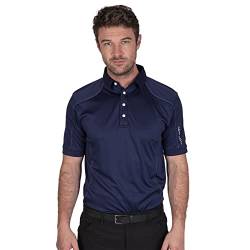 Island Green Herren IGTS1648 Poloshirt - Navy/Weiß - XXL von Island Green