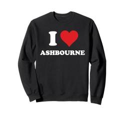 I Heart Ashbourne Ireland Love Eire Irish Souvenir Item Sweatshirt von Italia Cities Towns Tourism Merch Tees And Stuff