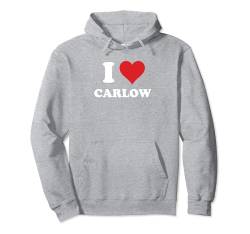 I Heart Carlow Ireland Love Eire Irish Souvenir Item Pullover Hoodie von Italia Cities Towns Tourism Merch Tees And Stuff