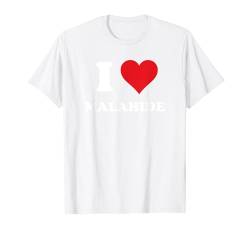 I Heart Malahide Ireland Love Eire Irish Souvenir Item T-Shirt von Italia Cities Towns Tourism Merch Tees And Stuff