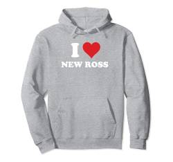 I Heart New Ross Ireland Love Eire Irish Souvenir Item Pullover Hoodie von Italia Cities Towns Tourism Merch Tees And Stuff