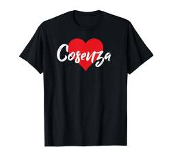 I Love Cosenza Italien Italienischer Ort Souvenir T-Shirt von Italia Cities Towns Tourism Merch Tees And Stuff