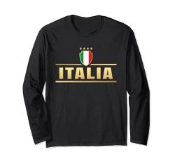 Italien-T-Shirt für Italien Retro-Jungen-Italien Langarmshirt von Italien Spielergeschenke Italien