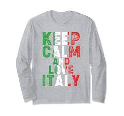 Italien Flagge Damen Italien Deko Kinder Italy Herren Italia Langarmshirt von Italienische Deko Männer Italien Frauen Italia