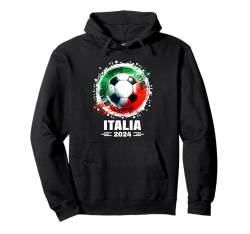 Italien-Flaggen-T-Shirt vom Italien-Ball 2024 Italien Pullover Hoodie von Italienisches Sport-Fanspiel Italien Geschenk