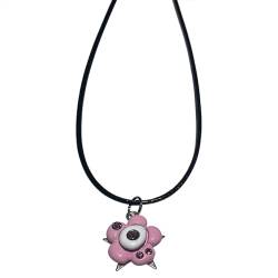 Itkcozcg Modischer Schmuck, modische Schmetterlings- und Stern-Halskette für Damen, einzigartiger Blumenstern-Choker, exquisiter Pullover-Kette, Schmuck für Damen, Metalllegierung von Itkcozcg