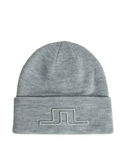 J.Lindeberg M Cory Beanie, Light Grey Melange, One Size von J.Lindeberg