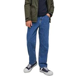 JACK & JONES Boy's JJICHRIS JJORIGINAL NA 723 NOOS JNR Jeanshose, Blue Denim, 140 von JACK & JONES