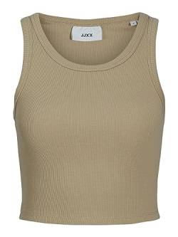 JACK & JONES Damen JXFALLON STR SL Rib TOP JRS NOOS Tanktop, Incense, S von JACK & JONES