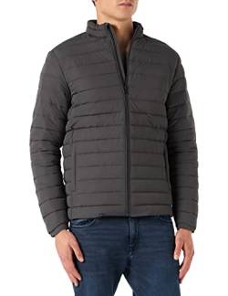 JACK & JONES Herren JJERECYCLE PUFFER COLLAR NOOS, Asphalt, L EU von JACK & JONES