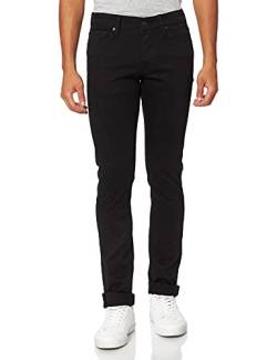 JACK & JONES Herren Jjiglenn Jjicon Jj 177 50sps Noos Jeans, Black Denim, 30W 34L EU von JACK & JONES