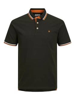 JACK & JONES Herren PLUS JJEPAULOS Polo SS NOOS PLS, Kombu Green, 6XL von JACK & JONES