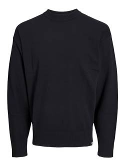 JACK & JONES Male Strickpullover mit Rundhals Einfarbig Strickpullover mit Rundhals von JACK & JONES