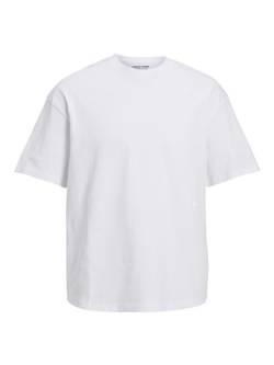 JACK & JONES Male T-Shirt Einfarbig Rundhals T-Shirt von JACK & JONES