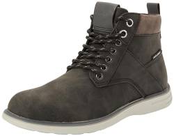 Jack & Jones Bestseller A/S Herren JFWDENVER Combo Boot PU Schnürstiefelette, Anthracite, 45 EU von JACK & JONES