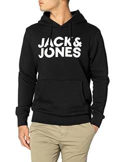 Jack & Jones Logo Sweat Kapuzenpullover Herren (2-Pack) - M von JACK & JONES