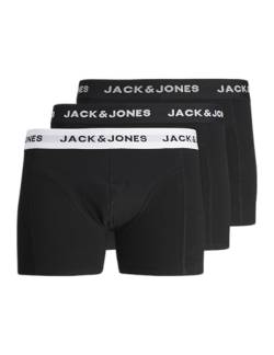 Jack & Jones Solid Trunk Boxershorts Herren (3-pack) - L von JACK & JONES