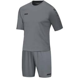 JAKO Kinder Sportzeug Set - Trikot, Shorts & Gymsack TEAM - Atmungsaktiv, Bequem, Ideal für Schulsport & Freizeit (grau, 164) von JAKO