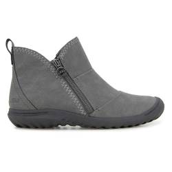 JBU Damen Piper Modische Stiefelette, Dunkelgrau, 41 EU von JBU