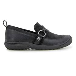 JBU Phoebe Comfort Damen-Schlupfschuh, lässig, zum Reinschlüpfen, Schwarz, 37 EU von JBU