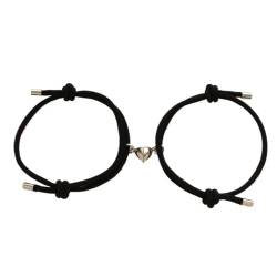 Armbänder Für Gegenseitige Anziehung Und Distanz – Handgewebtes Armband Für Männer Und Frauen, Wunschstein, Magnetische Liebesarmbänder Für Paare, Geschenk Für Freund, Freundin, Liebhaber, Ih von JEDTAKCT