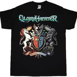 GloryHammer 'Sanctus Dominus Infernus Ad Astra' 2017 T-Shirt Full Sizes S to 5XL BlackXX-Large von JELU